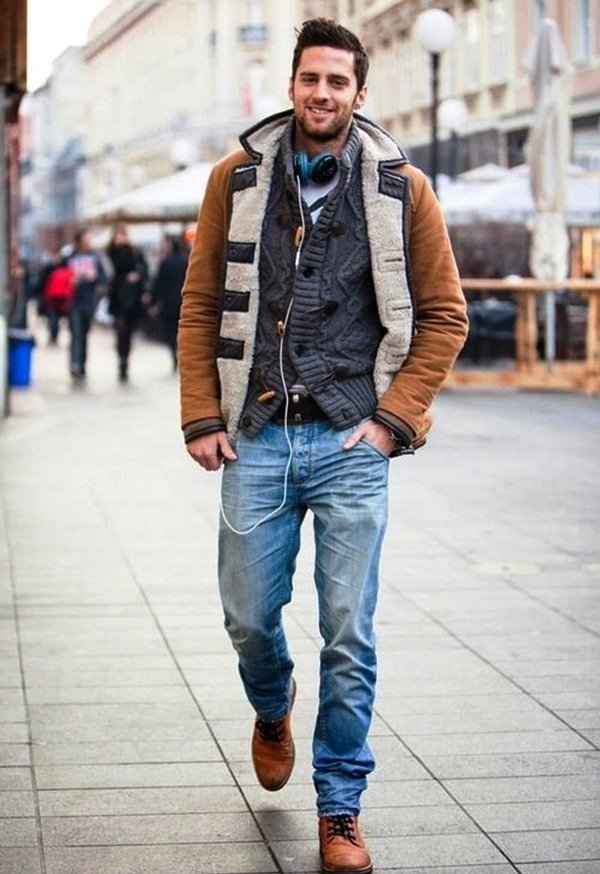 Chic Autumn Layers: Effortless Style for Men