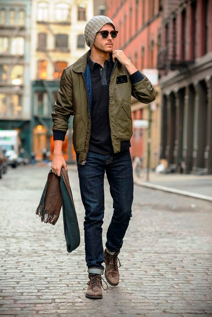 Chic Autumn Layers: Effortless Style for Men