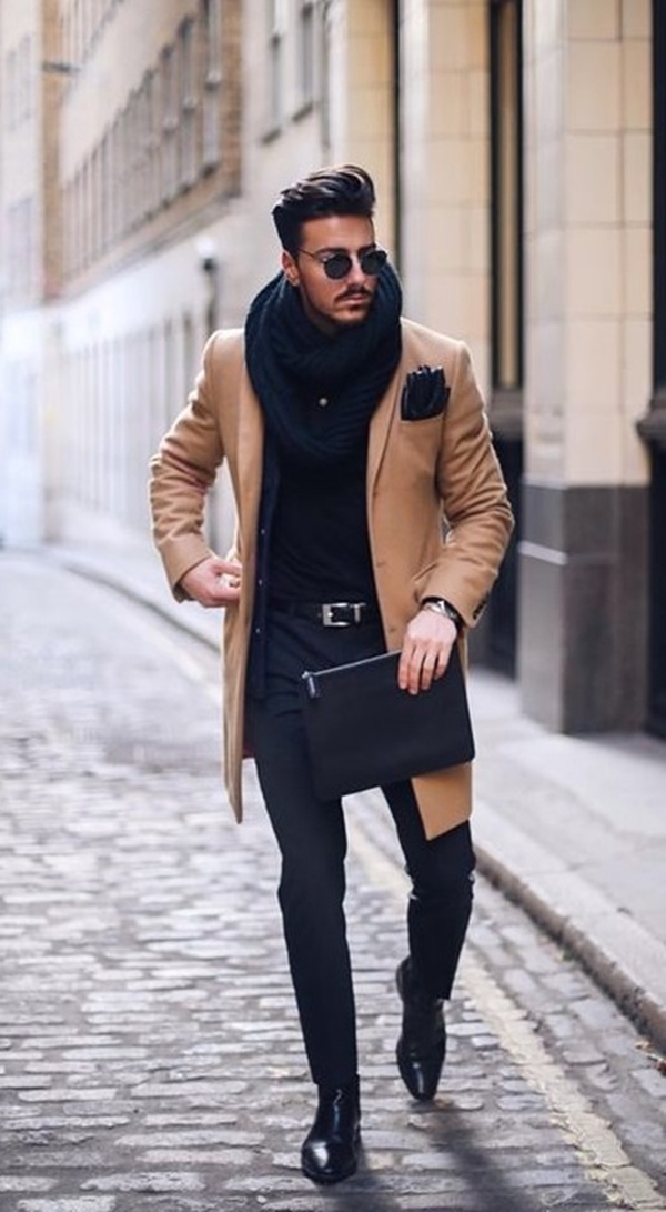 Stylish Winter Outfit for Men with Layered Essentials