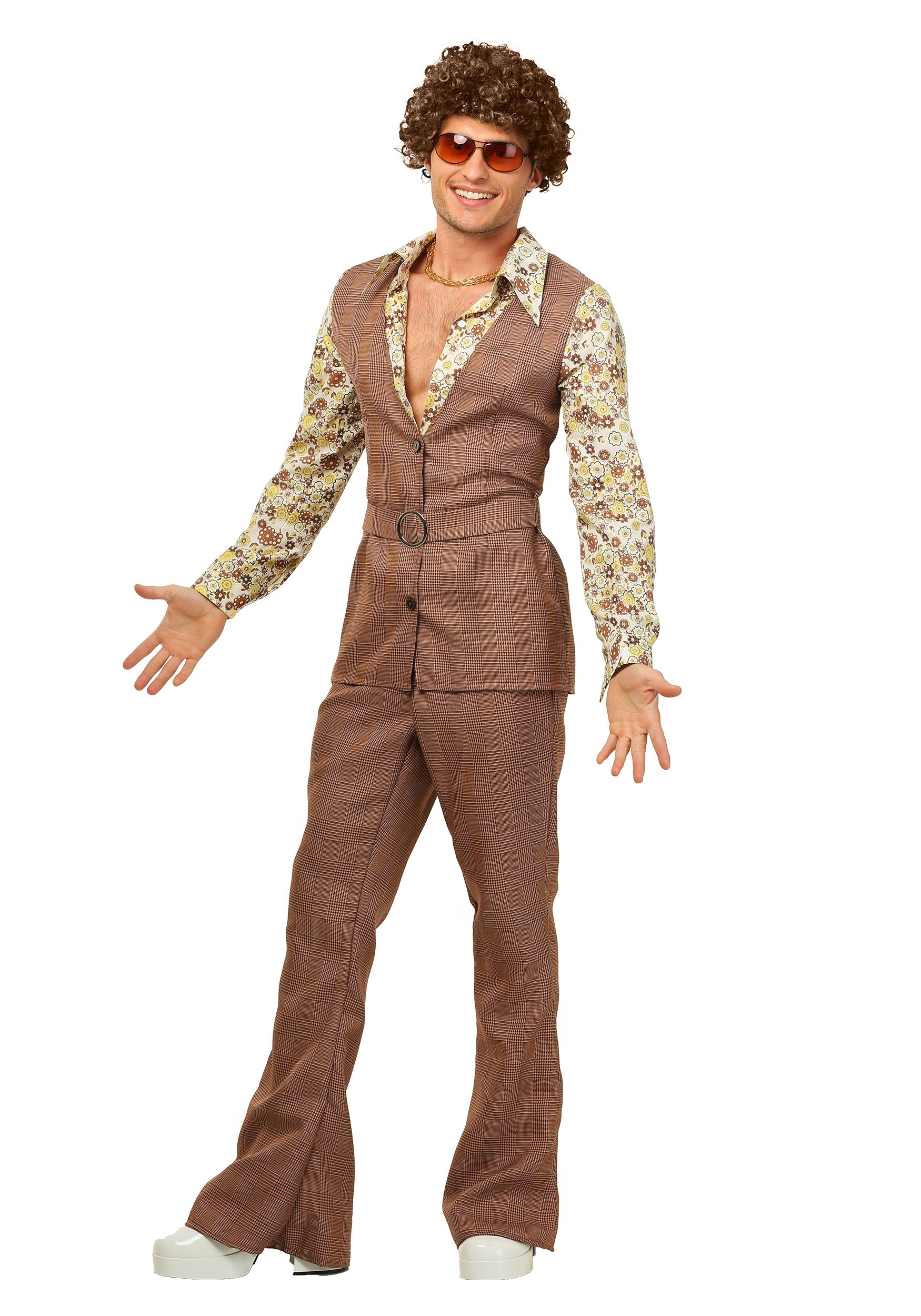 Groovy 70s Vibes: Retro Vest Costume