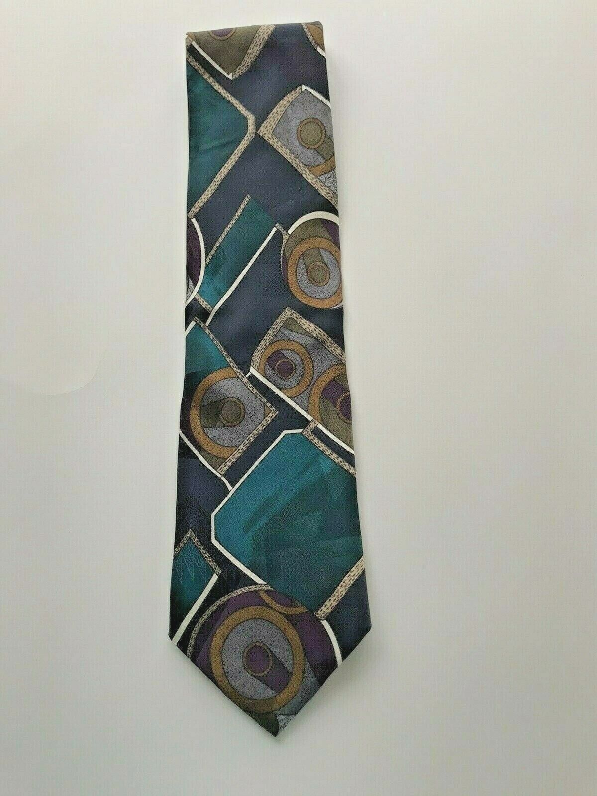 Classic Striped Blue and White Business Necktie