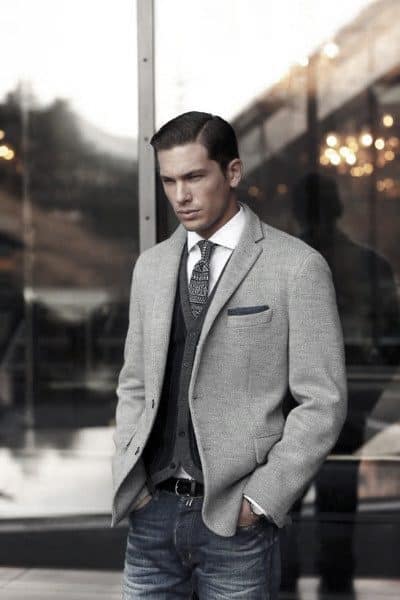 Chic Fall Elegance: Tailored Layers for the Modern Man