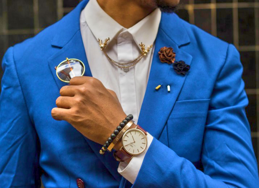 Overloading on Suit Accessories: A Fashion Faux Pas