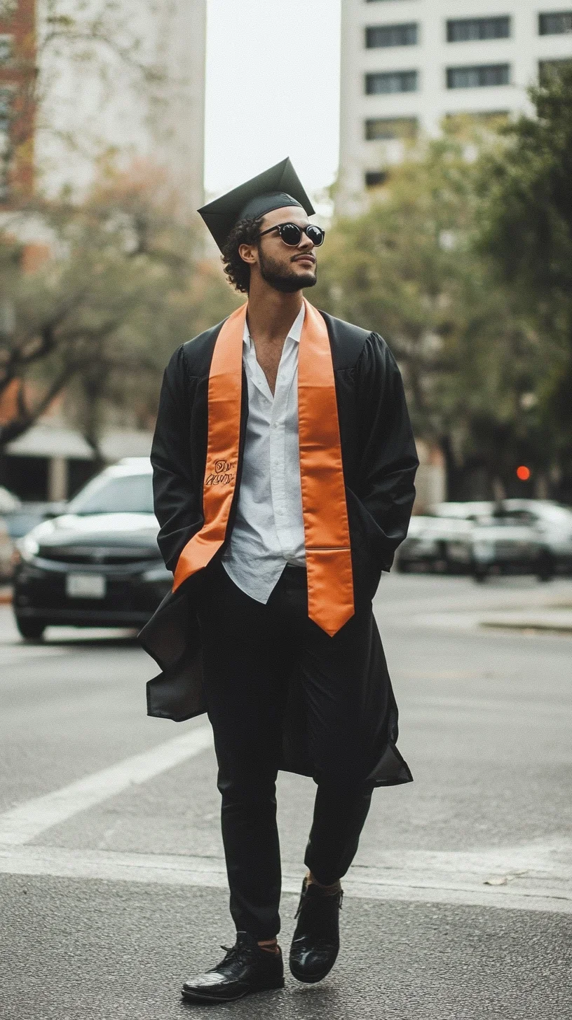 Elevate Your Graduation Style: Chic Cap and Gown with a Modern Twist