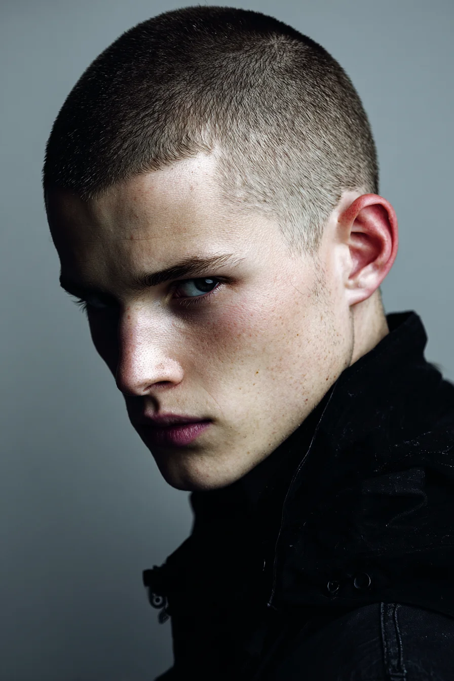 Classic Mens Buzz Cut — Short Clipper Cut for Clean, Low-Maintenance Style