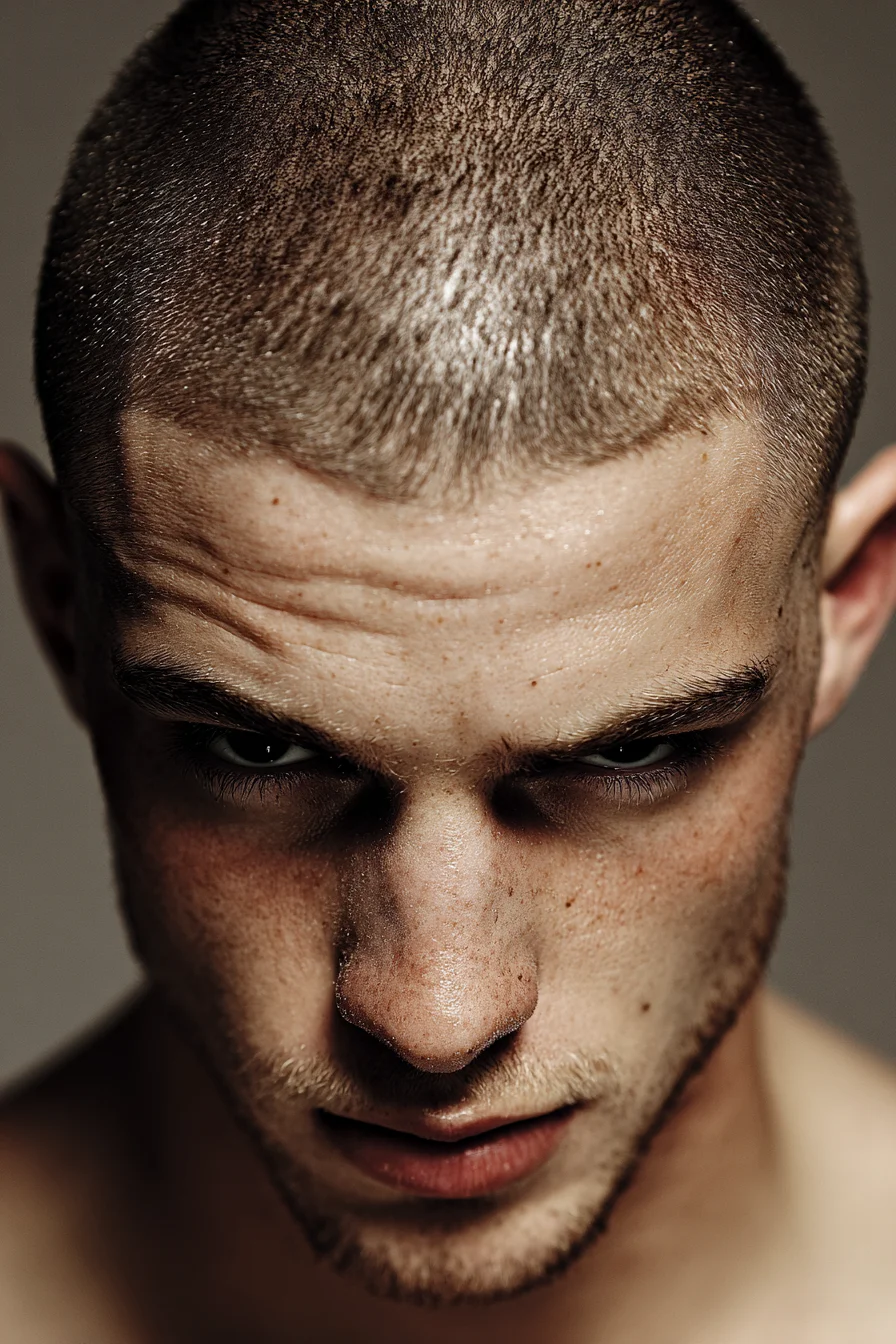 Classic Short Buzz Cut — Textured Mens Crop (Clipper Cut)