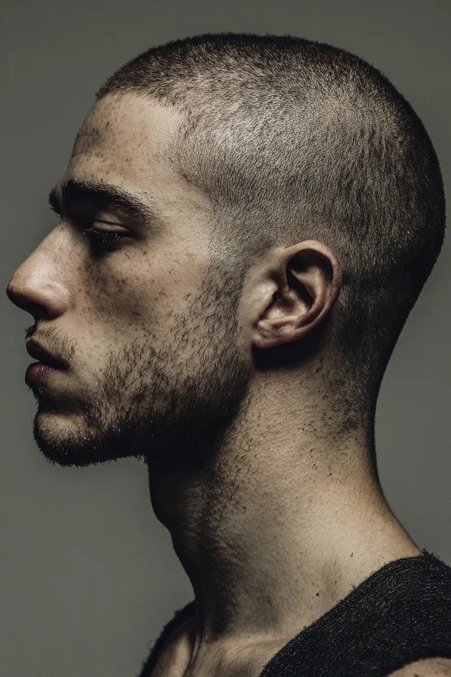 Clean Short Buzz Cut for Men — Low-Maintenance Clipper Cut