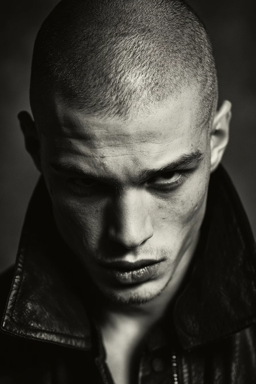 Mens Close-Cropped Buzz Cut | Shaved, Low-Maintenance Style