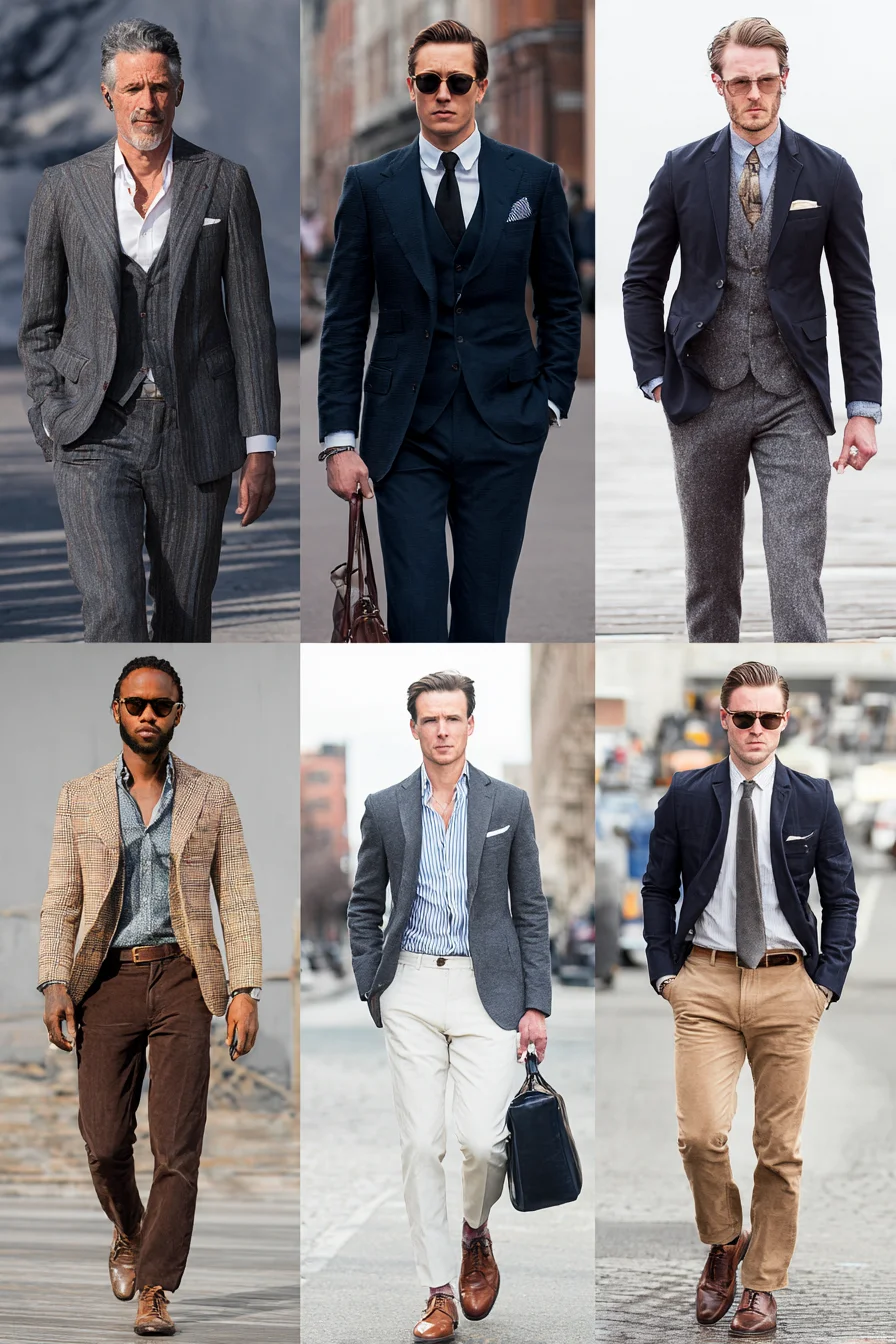 Modern Mens Tailoring: Blazers, Waistcoats, Trousers & Smart-Casual Styling