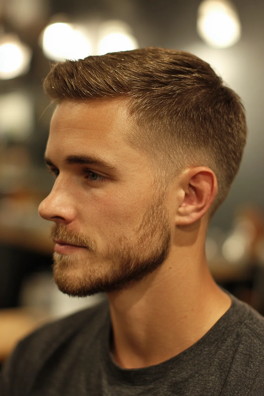 Textured Crop with Low Taper — Modern Short Men’s Hairstyle