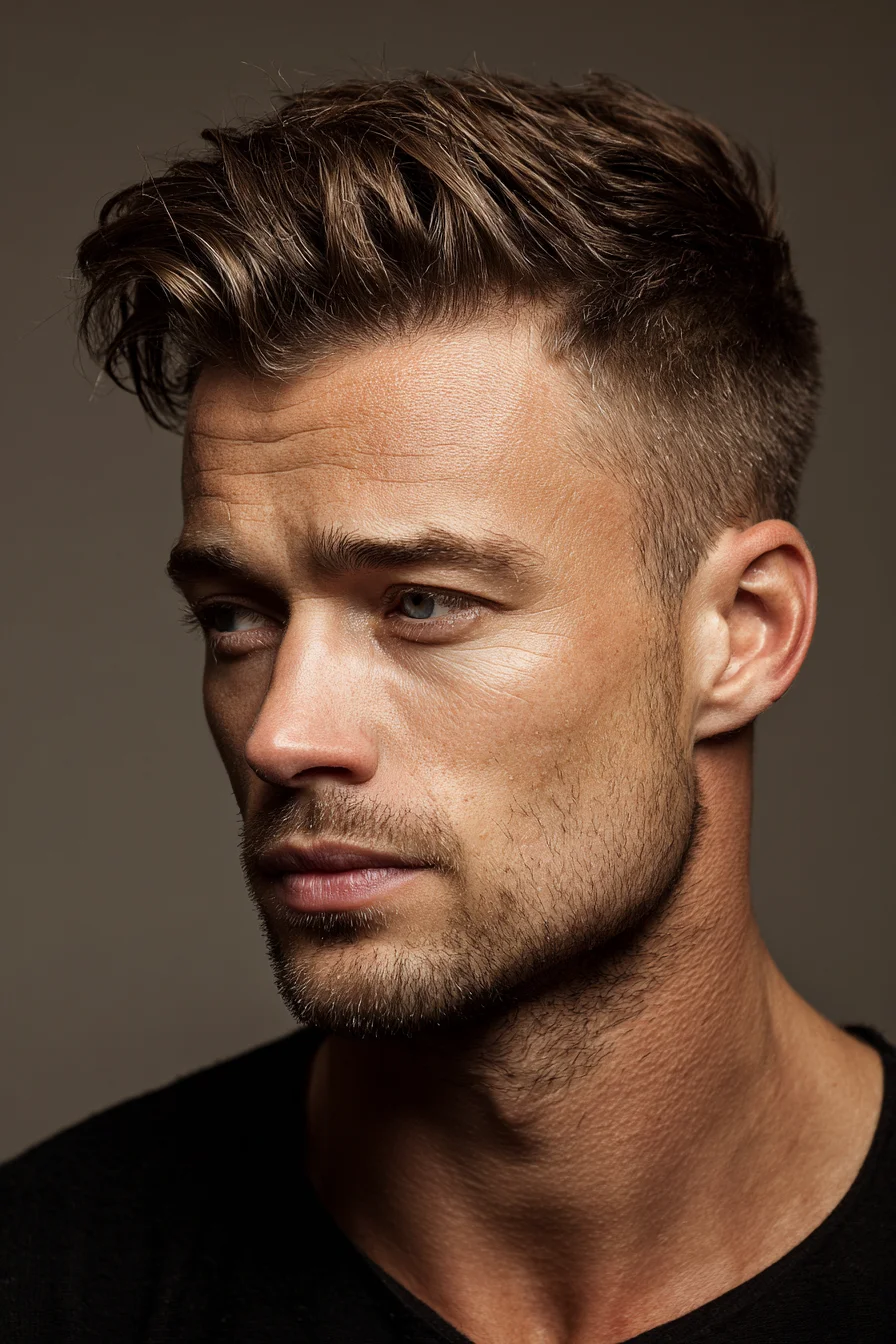 Textured Quiff with High Fade — Mens Modern Hairstyle