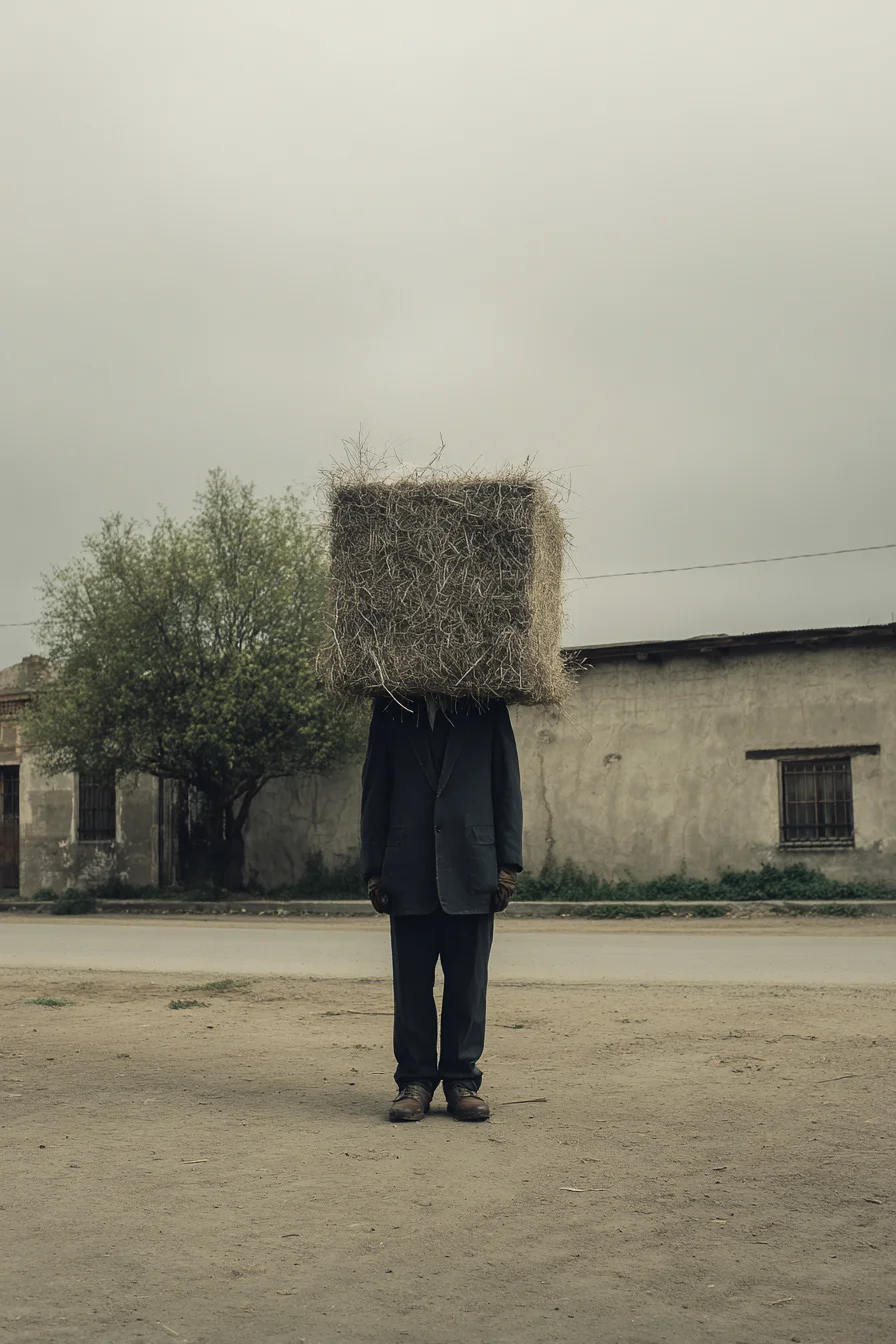 Boxy Textured Crop — Mens High-Volume Square Top with Short Sides