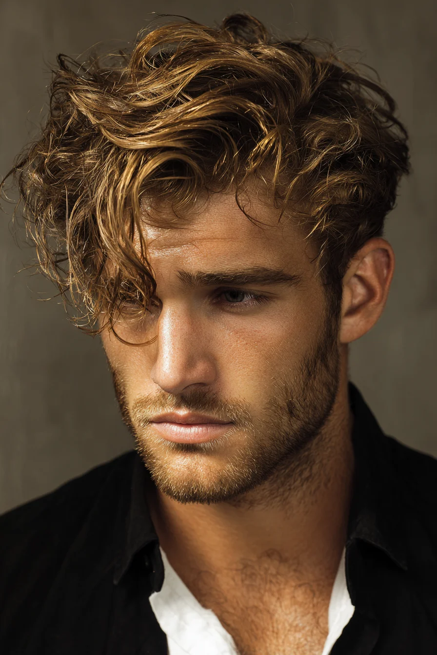 Casual Smart Layering: Black Overshirt over White Tee for Modern Men