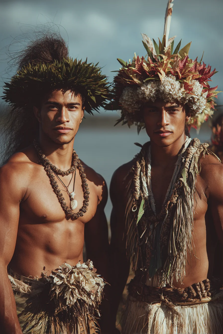 Long Textured Mens Hairstyle — Voluminous Pulled-Back Top with Natural Crown