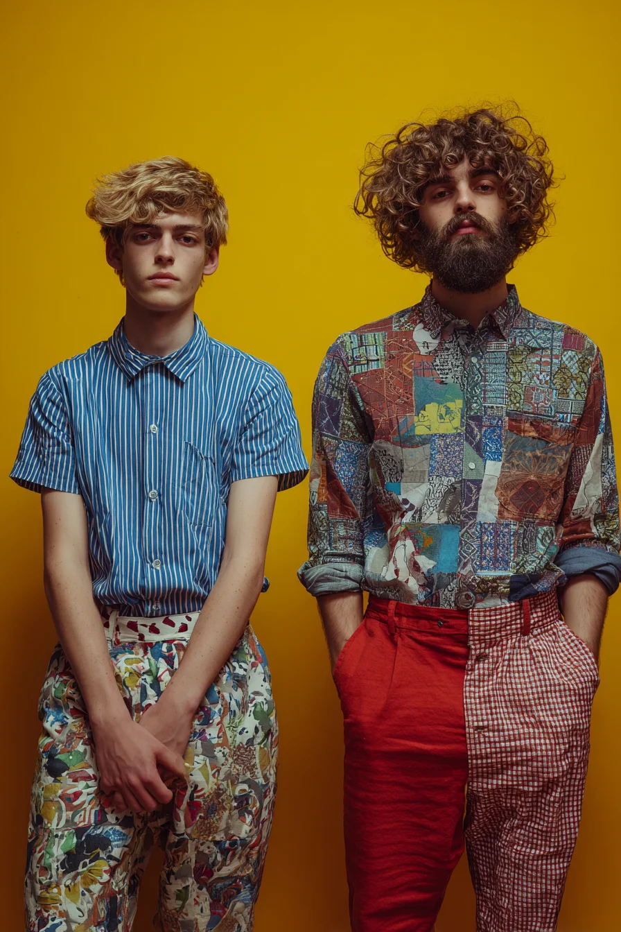 Medium-Length Textured Curls for Men — Voluminous Natural Curly Cut