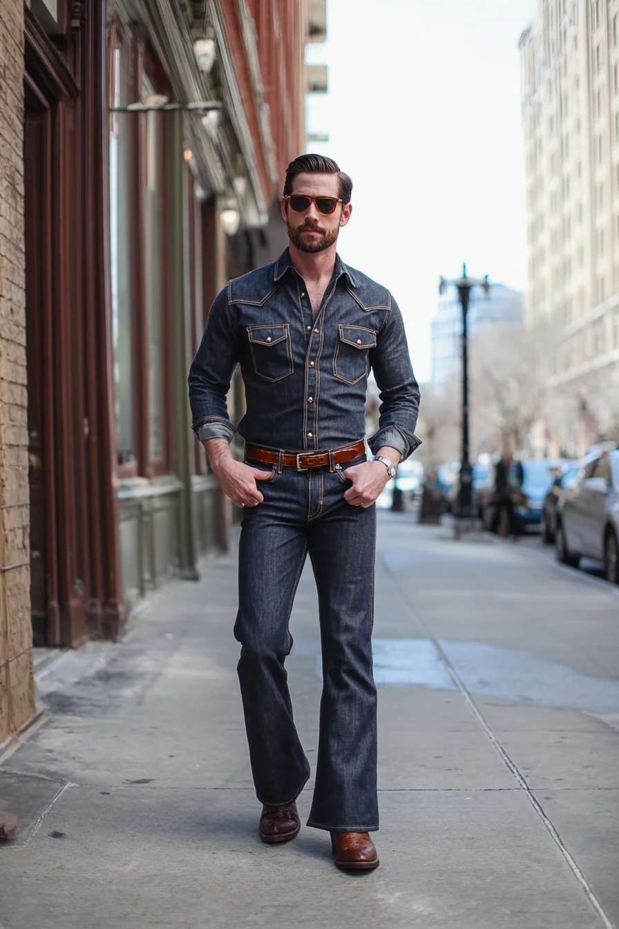 Modern Side-Part Pompadour with Low Taper — Mens Slick Back