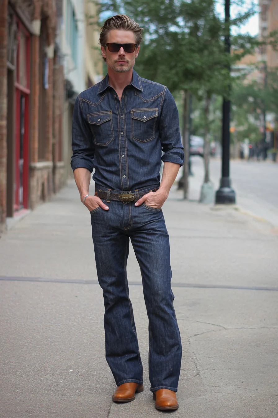 Modern Textured Back-Swept Pompadour for Men