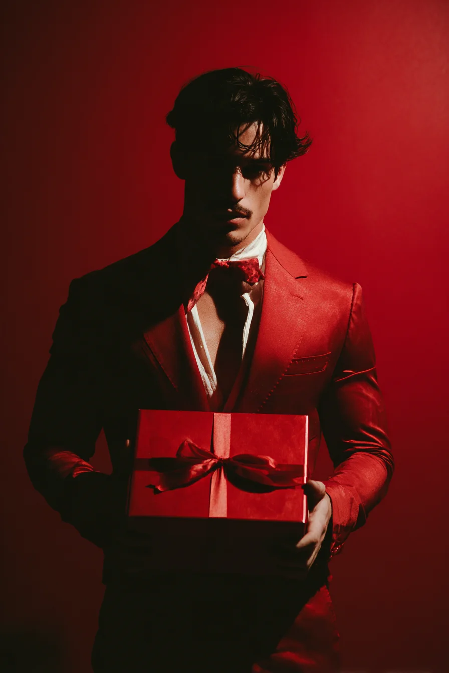 Modern Textured Curtain Fringe — Medium-Length Mens Hairstyle