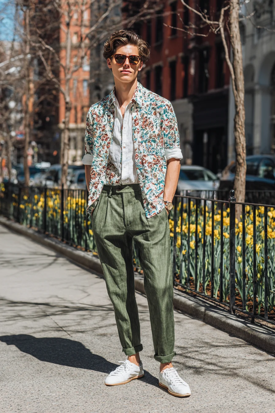 Modern Textured Wavy Side‑Swept Quiff — Mens Medium Length Hairstyle