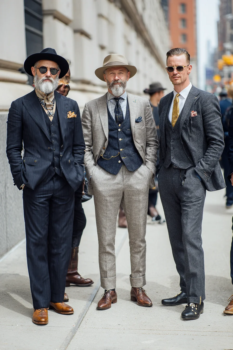 Modern Three‑Piece Suit Styling — Tailored Fit, Texture & Smart Accessories