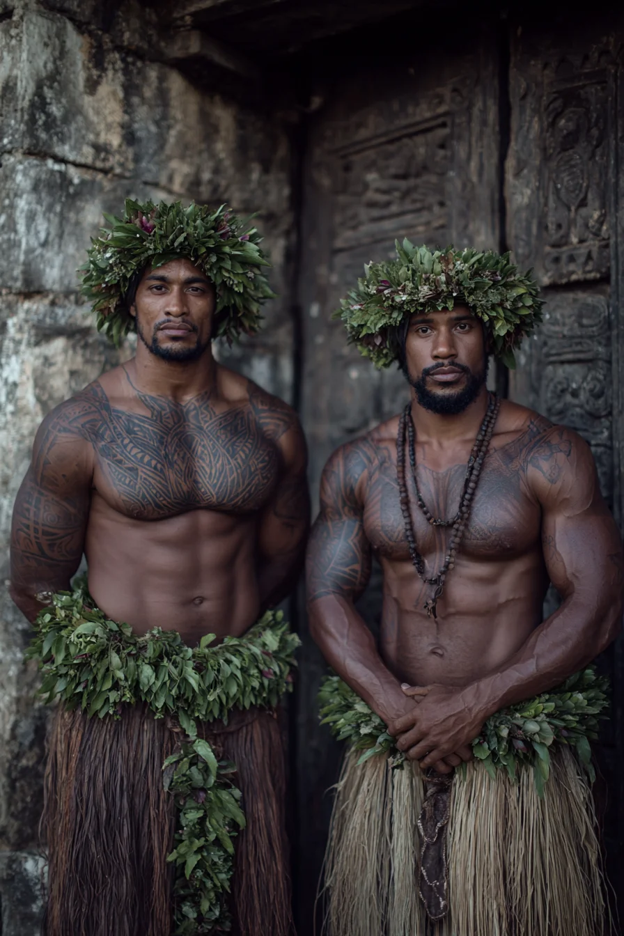 Short Natural Curls with Full Beard — Textured Mens Cut