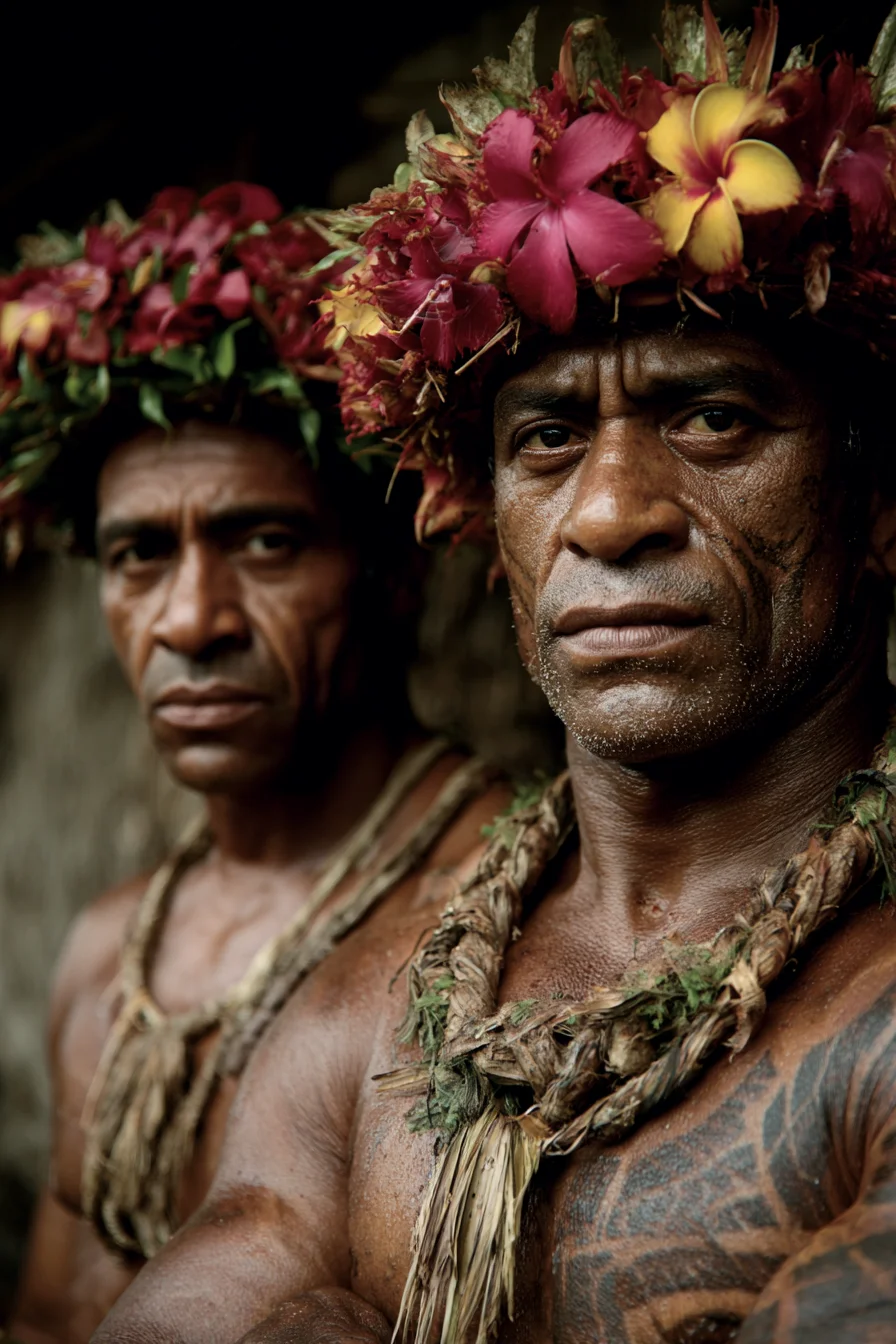 Short Natural Hair with Floral Crown — Mens Styling Guide