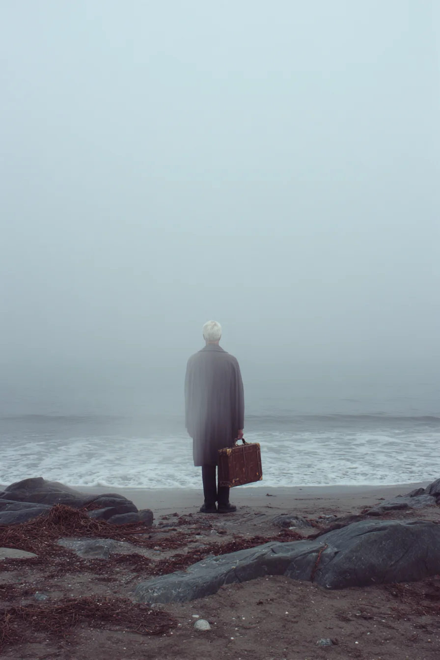 Short Tapered Crop for Men — Silver Textured Back-and-Sides