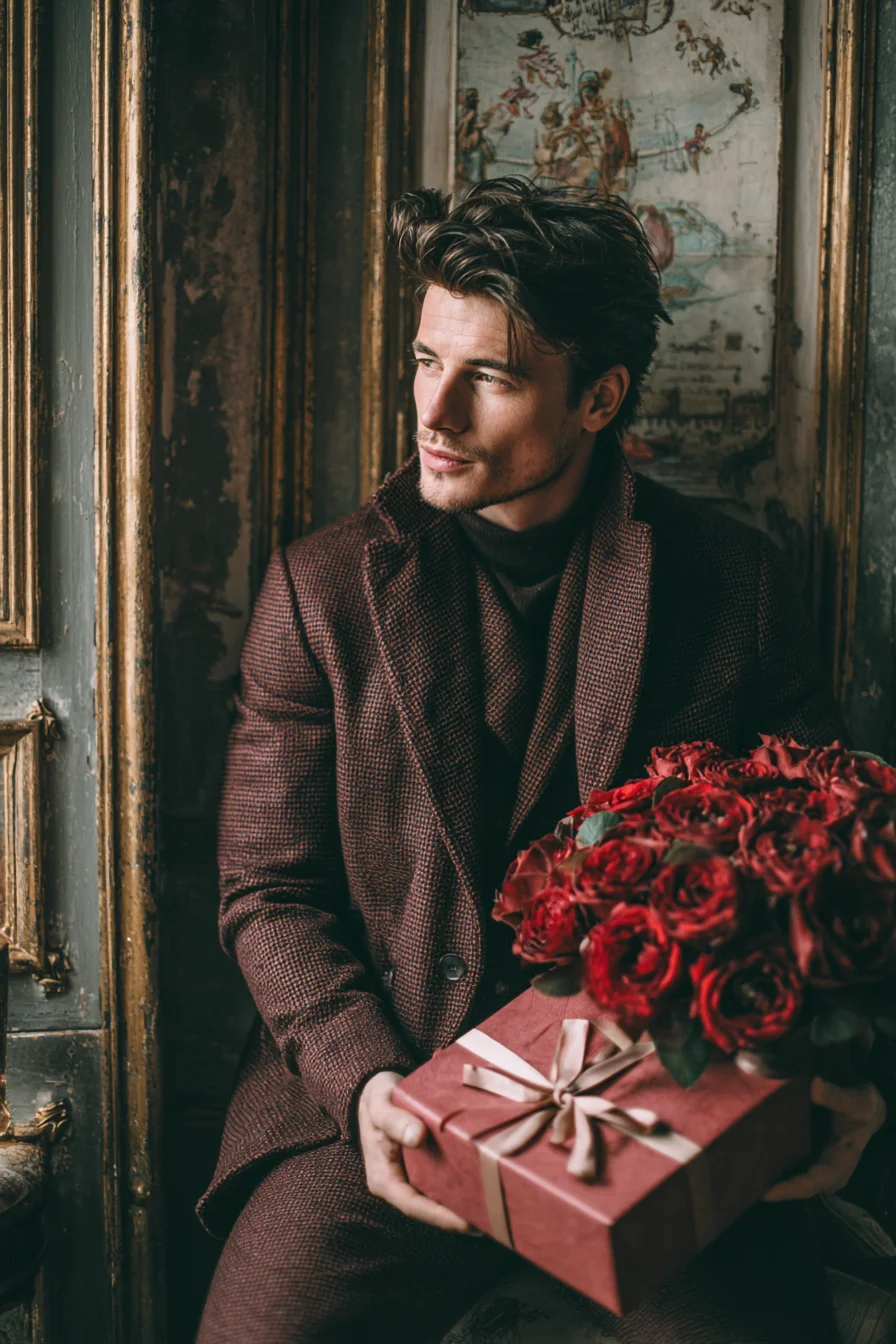 Textured Medium-Length Quiff — Modern Mens Hairstyle with Volume