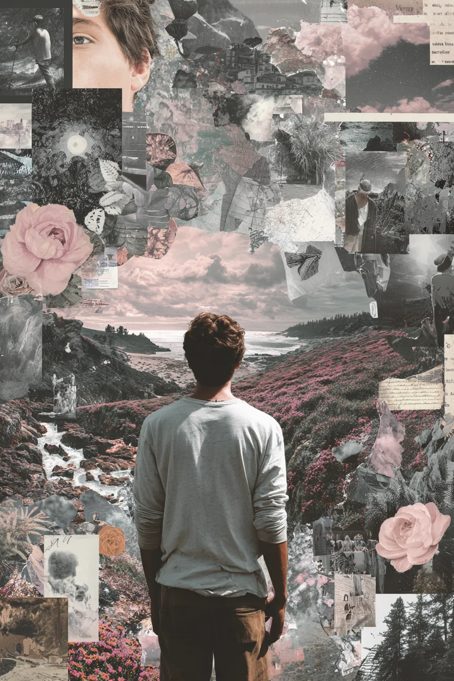 Textured Medium-Length Wavy Hairstyle for Men