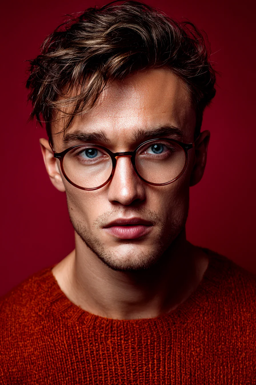 Textured Messy Quiff with Long Fringe — Modern Mens Medium-Length Cut