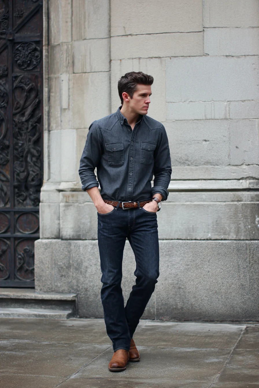 Textured Pompadour with Tapered Sides — Mens Classic Volume Hairstyle