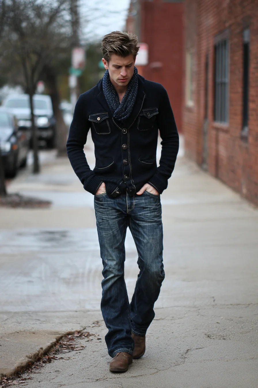 Textured Quiff with Tapered Sides — Modern Mens Hairstyle