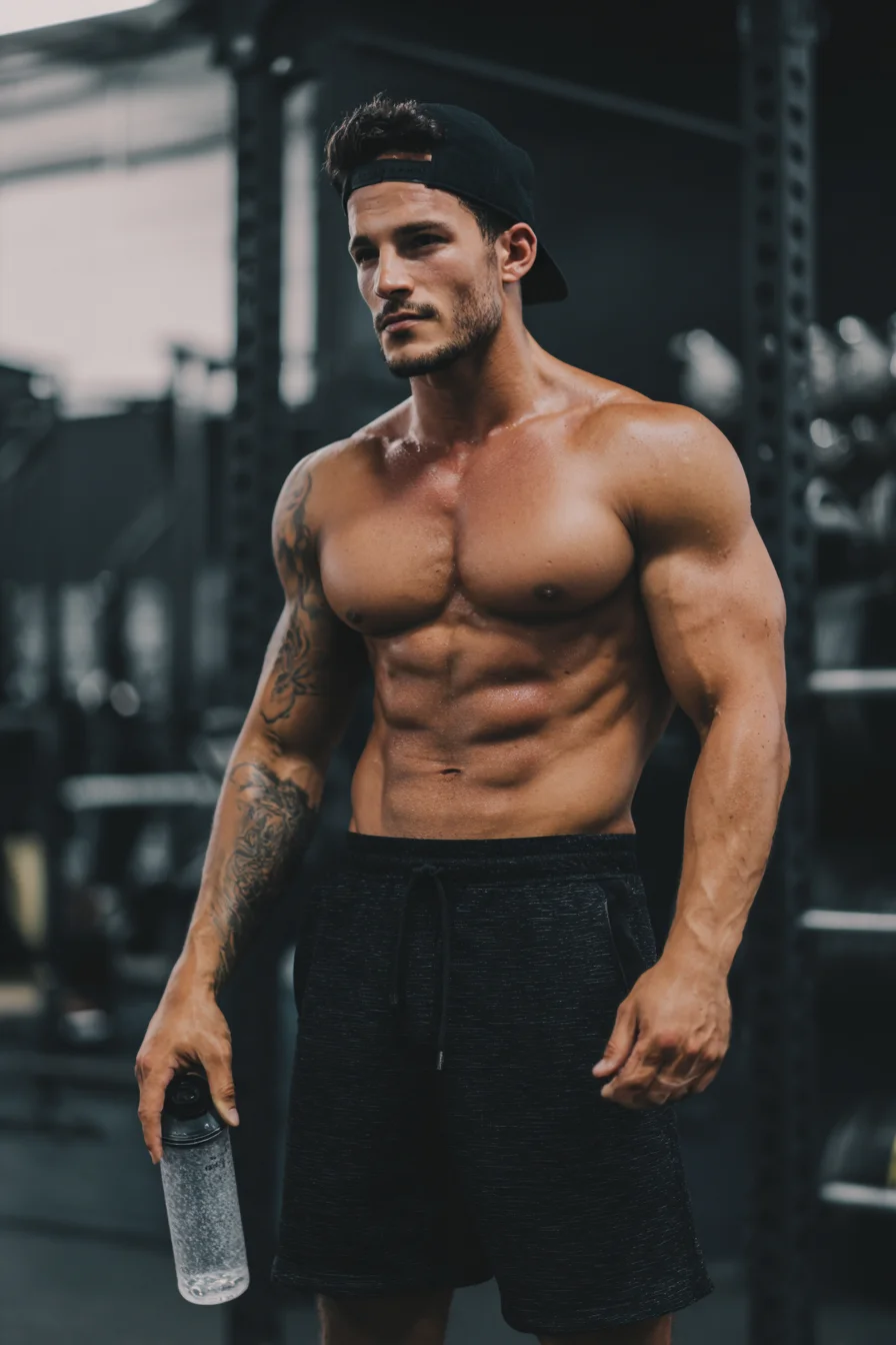 Textured Short Top with Tapered Sides — Athletic Mens Casual Hairstyle