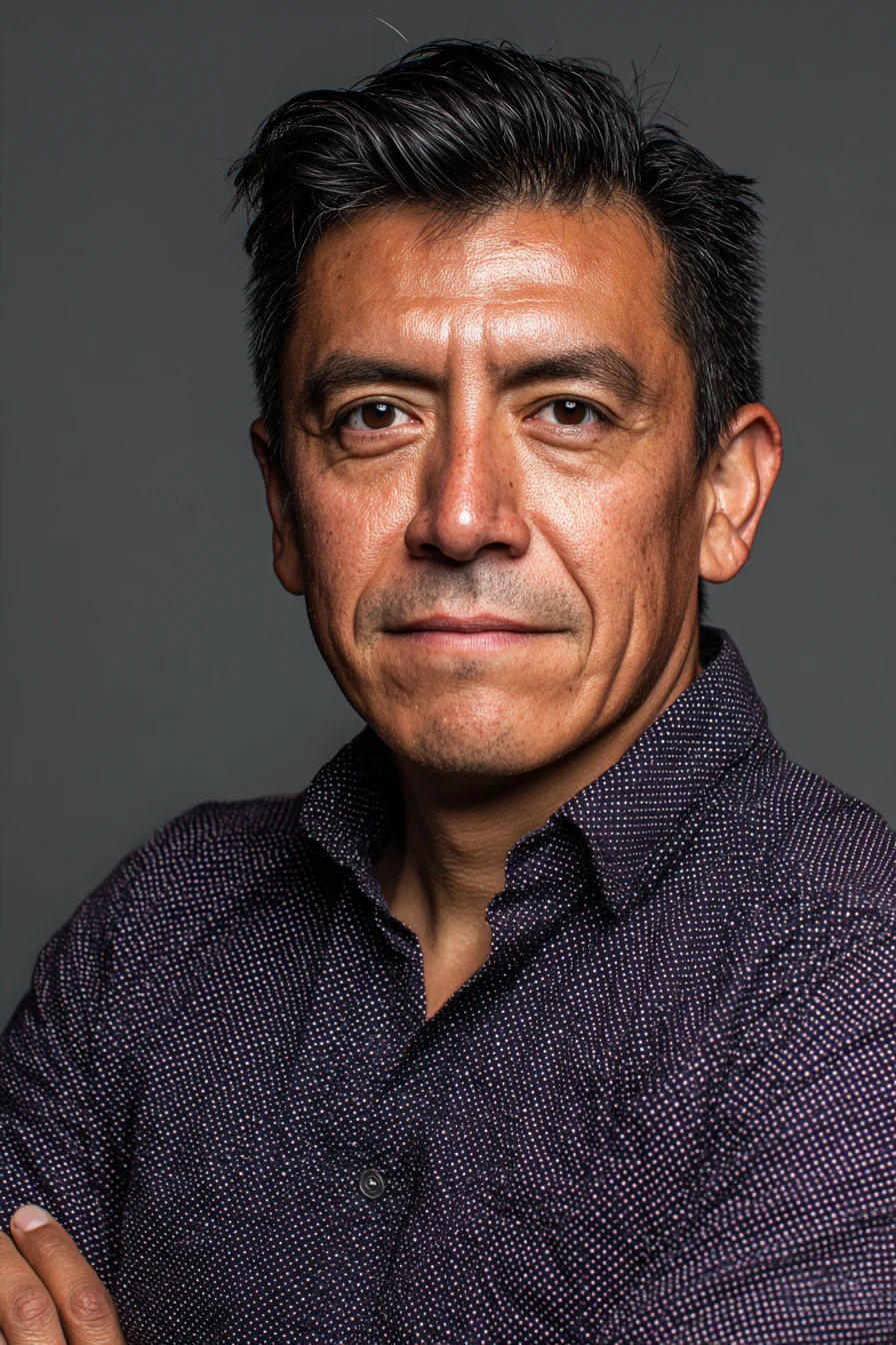 Textured Side‑Swept Crop with Short Taper — Modern Mens Hairstyle