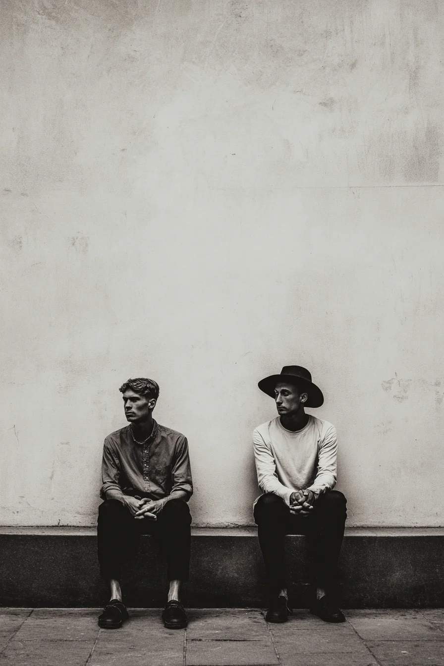 Textured Side‑Swept Crop with Tapered Sides