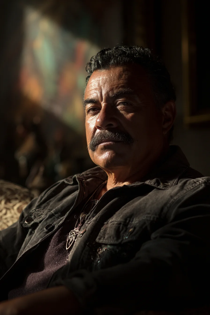 Textured Slicked-Back Mens Cut for Wavy or Thick Hair