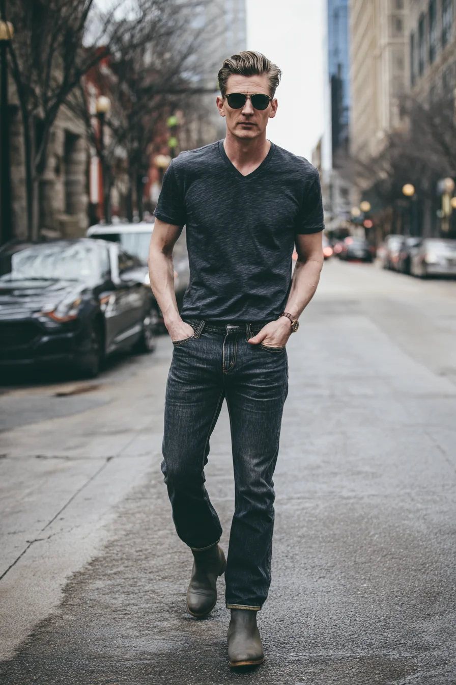 Textured Slicked-Back Pompadour for Men (Short Sides, Modern Volume)