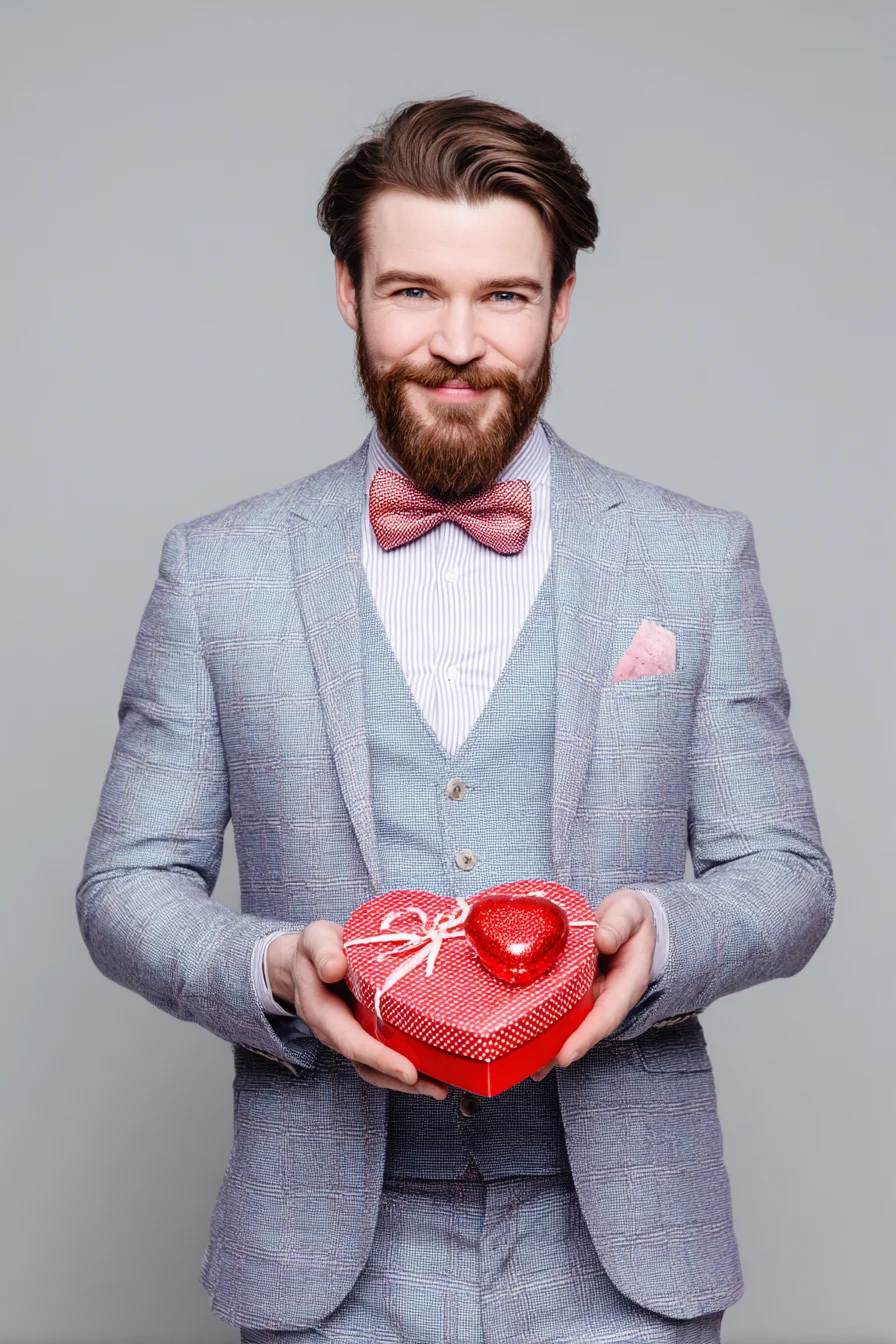 Textured Swept-Back Side Part for Men — Modern Medium-Length Cut