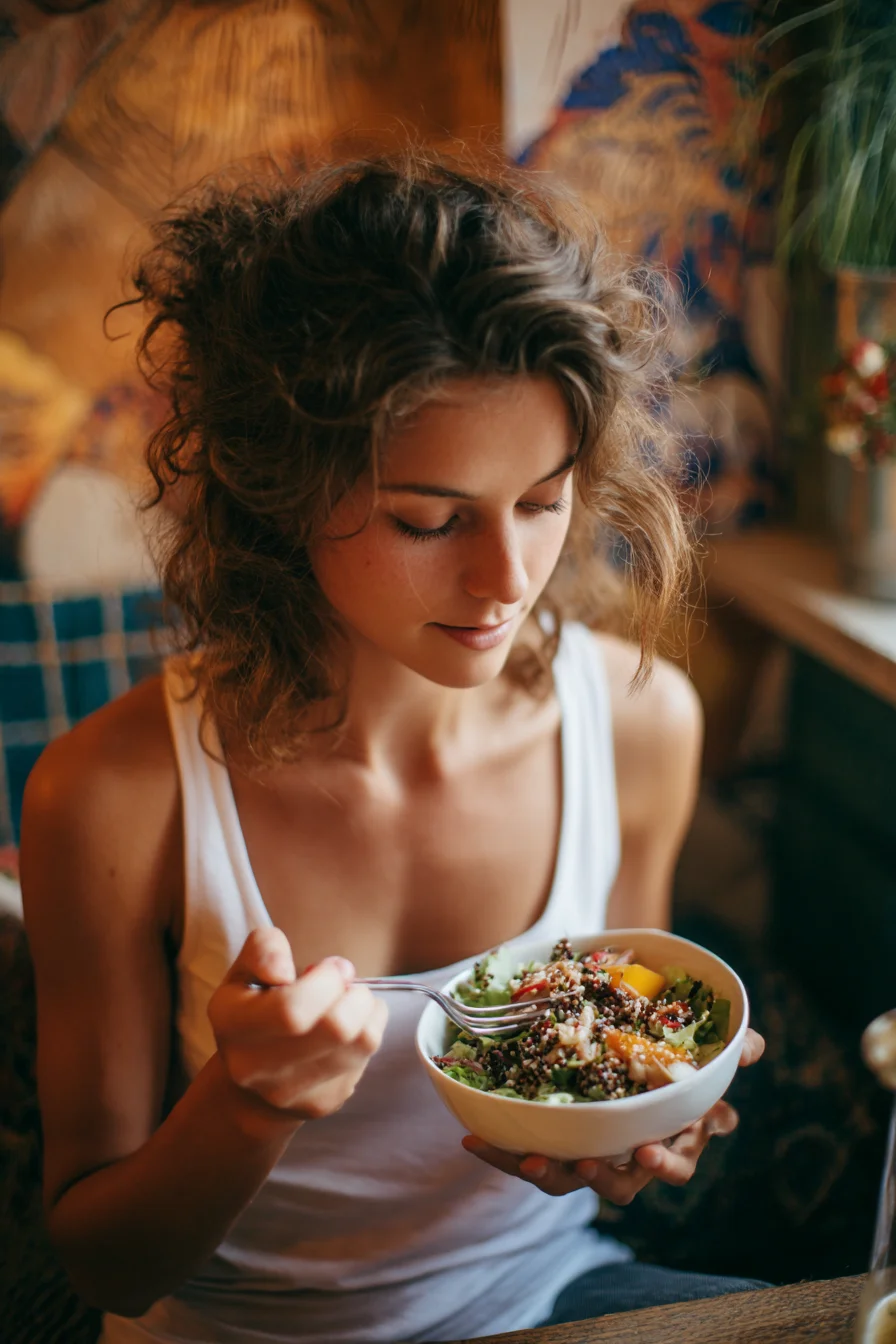 Textured Tousled Medium-Length Curls for Men