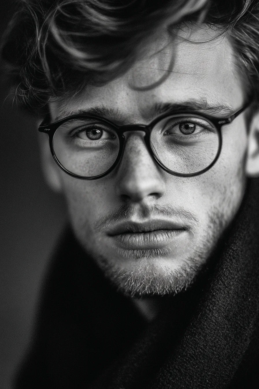 Textured Wavy Fringe for Men — Medium-Length Quiff with Natural Volume