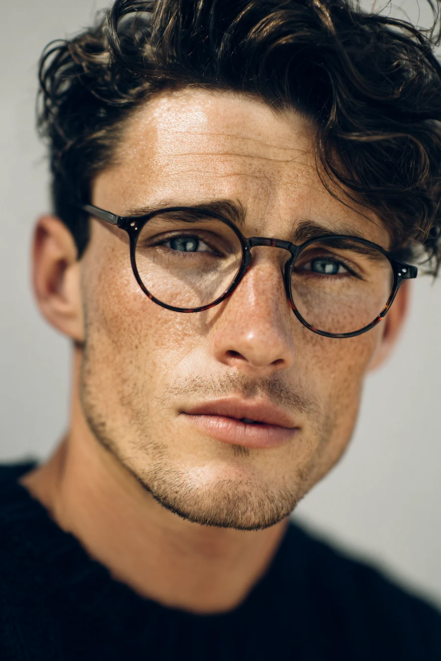 Textured Wavy Quiff with Short Taper — Modern Mens Hairstyle