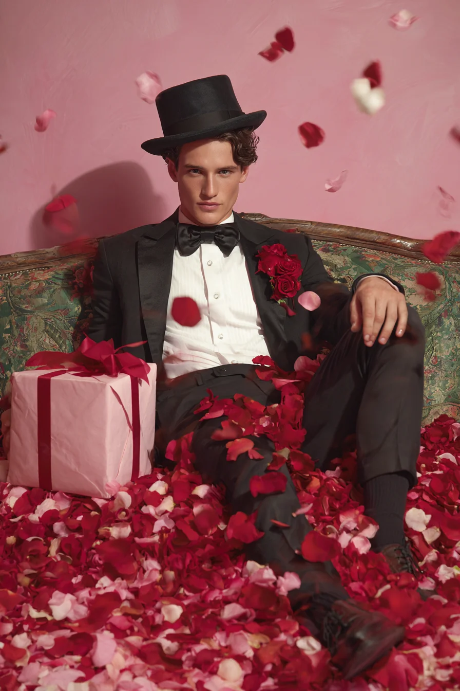 Textured Wavy Side Part for Men — Classic Groomed Look